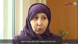 Knee replacement surgery - Max Hospital helped Mrs. Ibrahim Salam to recover from knee pain