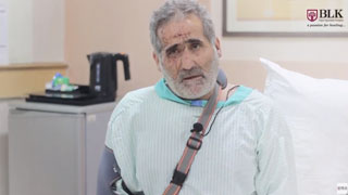 Jordan’s Fahed Sulieman talks about his shoulder treatment
