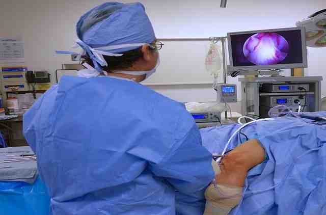 হাঁটু Arthroscopy