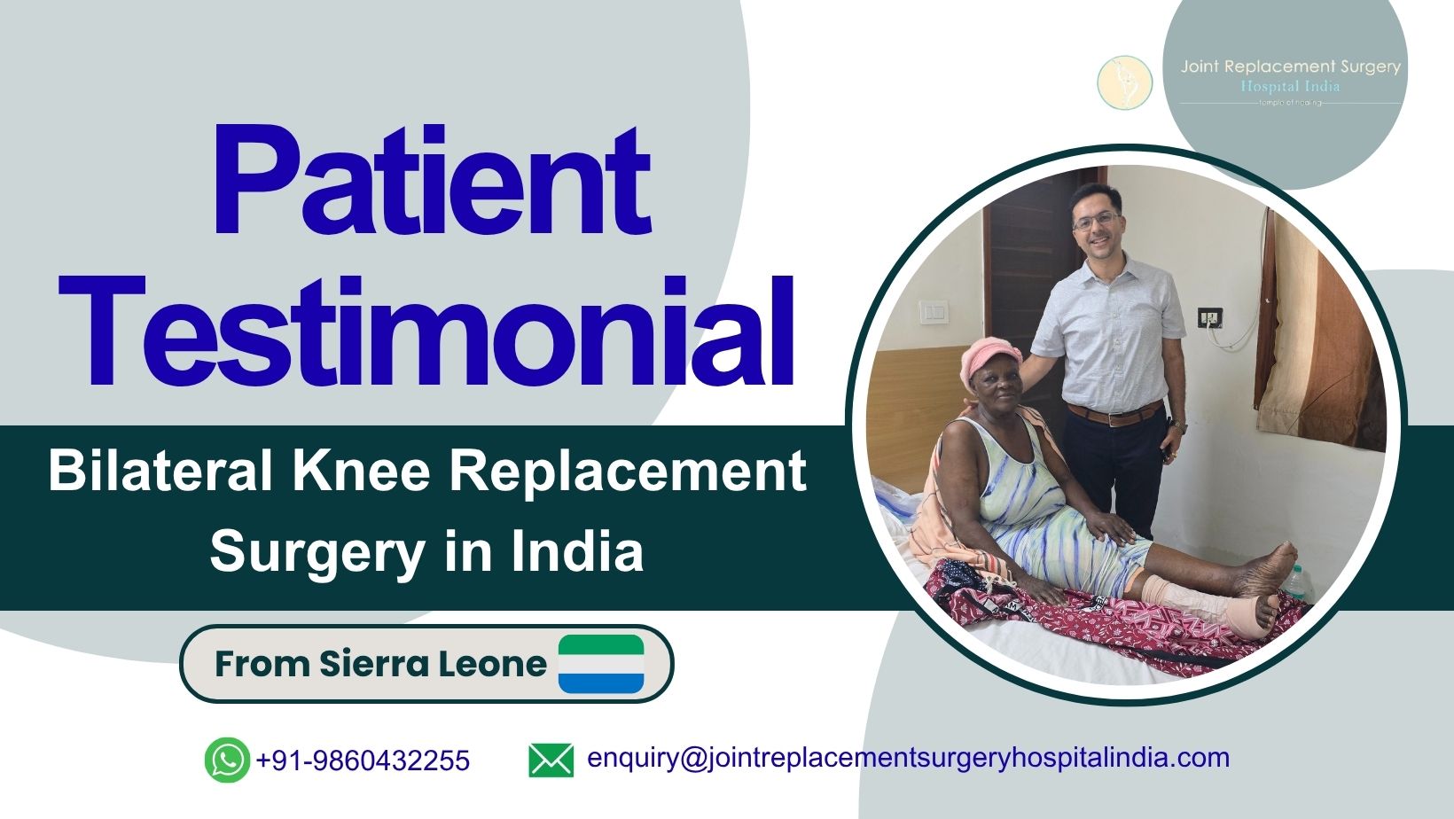 Bilateral Knee Replacement Surgery in India